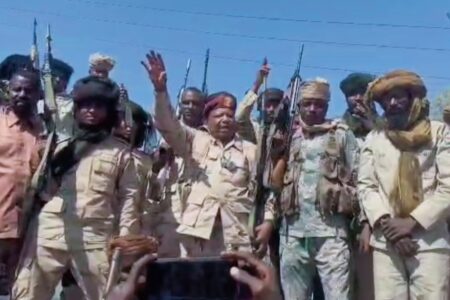حشود كبيرة لقوات الدعم السريع بولاية وسط دارفور 